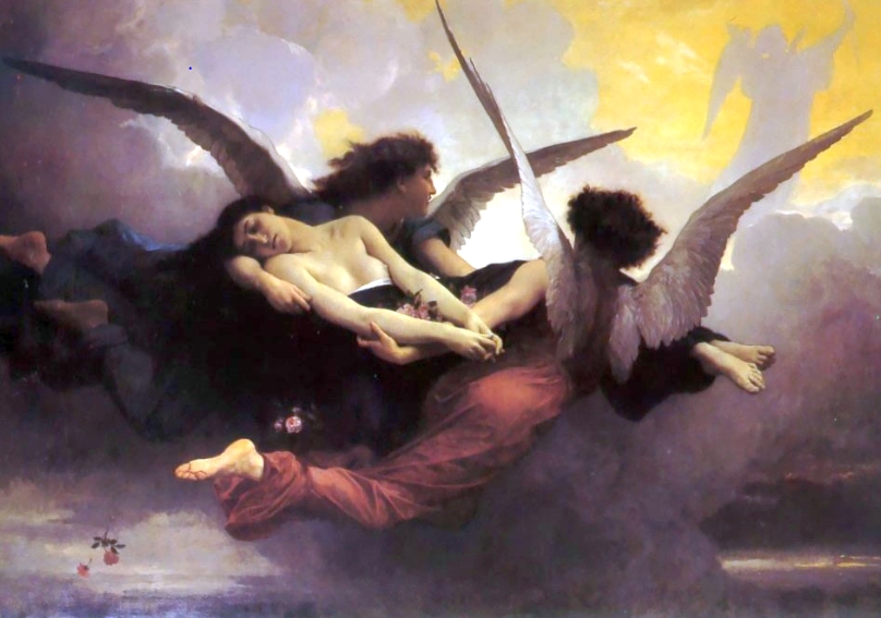 Soul Carried to Heaven William-Adolphe Bouguereau